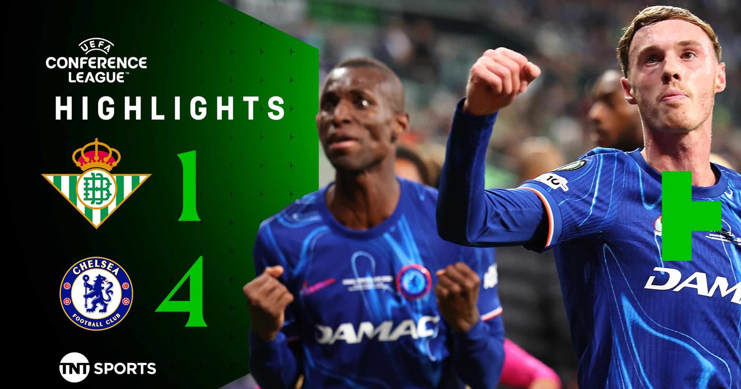 Real Betis 1-4 Chelsea: la Ligue de la conférence de l'UEFA se met en évidence alors que Cole Palmer inspire le blues à la victoire emphatique – Vidéo de football