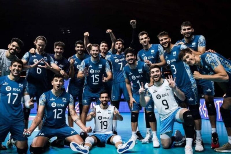 L'Argentine jouera la première phase de la Ligue des nations de volleyball au Canada, en Serbie et au Japon