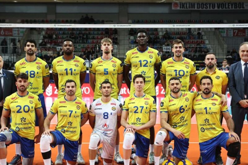 3-0. Les Guaguas cèdent à Ankara et se dit au revoir à la CEV Cup
