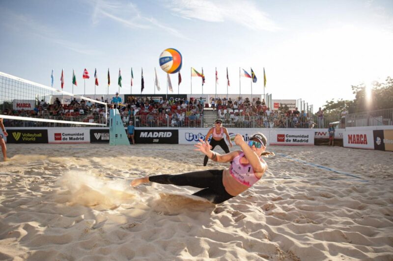 Tania et Daniela se battront pour les médailles du VW Beach Pro Tour Futures à Madrid