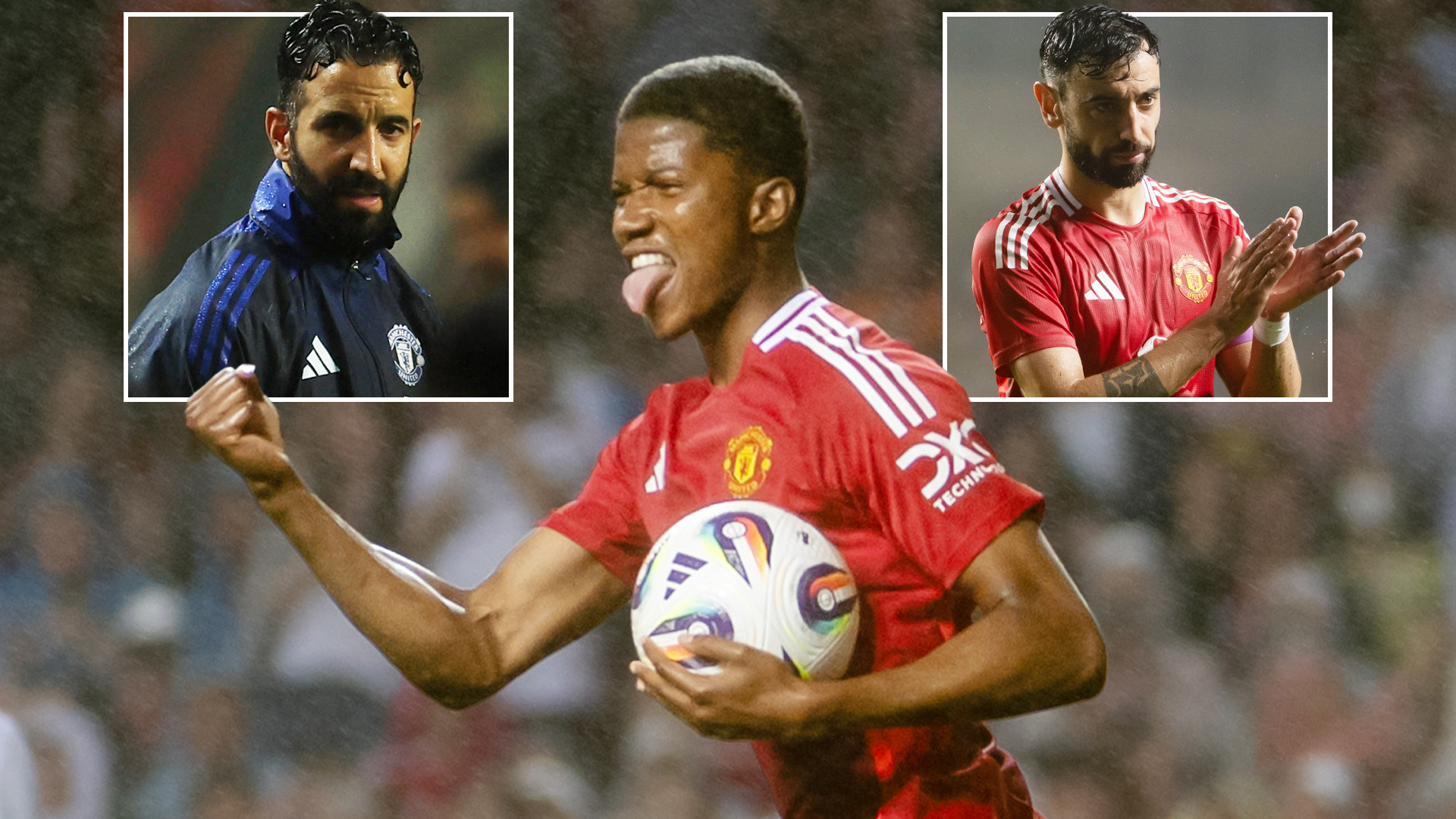 Hong Kong 1 Man Utd 3: Chido Obi marque les premiers objectifs unis pour éviter une gêne totale contre les ménés de l'ancien star