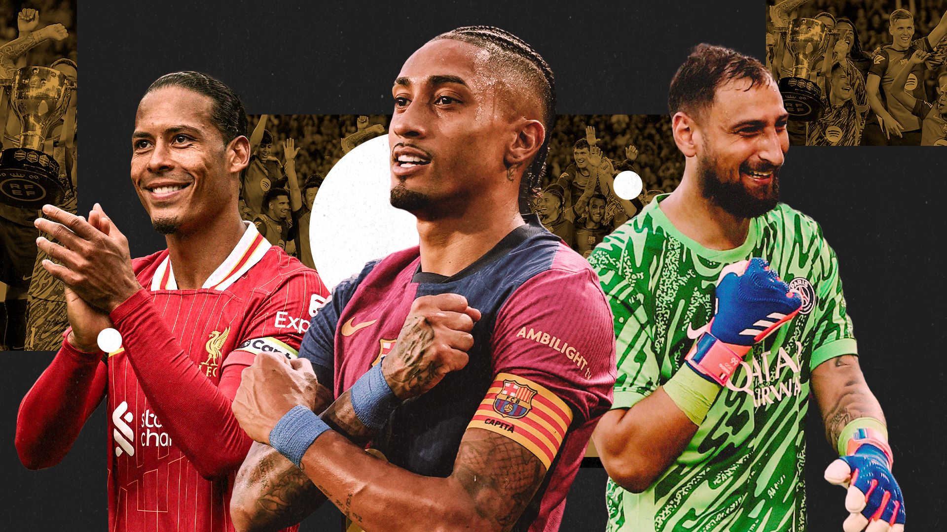 Équipe de la saison européenne 2024-25: pas de place pour Mohamed Salah, Kylian Mbappe ou Harry Kane – mais Raphinha et Ousmane Dembele font la coupe