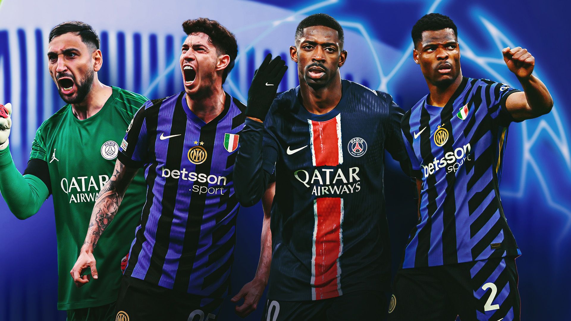 Finale de la Ligue des champions XI combinée: Ousmane Dembele parmi huit stars du PSG fait la coupe alors que Lautaro Martinez mène les intermédiaires