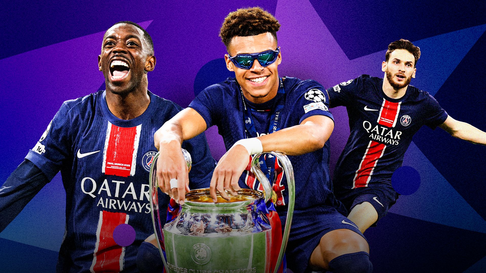 PSG Player Ratings vs inter: Desire doue, prenez un arc! L'adolescent dirige Riot dans la déroute finale de la Ligue des champions alors qu'Achraf Hakimi et Khvicha Kvaratskhelia saisissent les buts à Munich Mauling