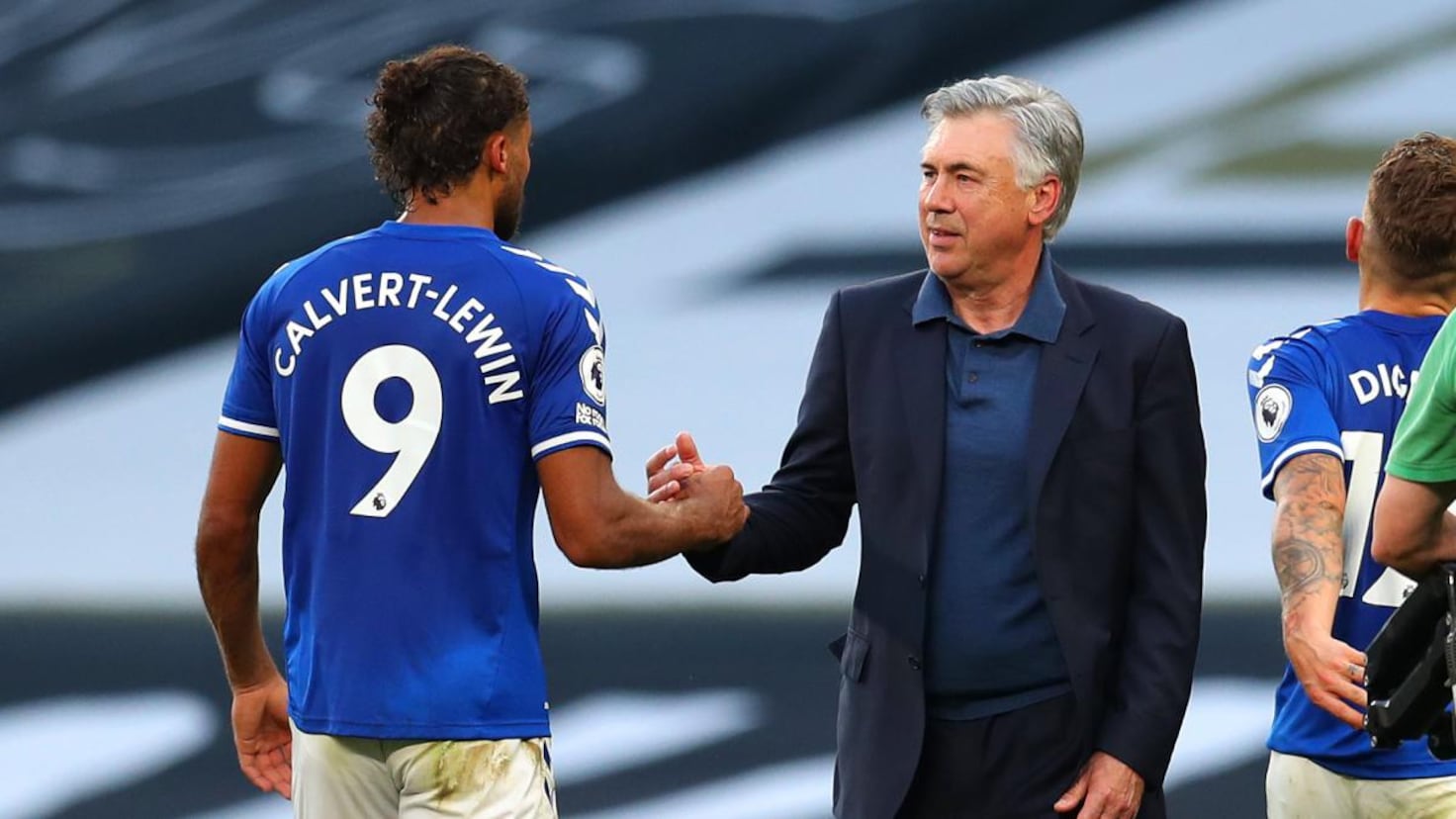 Calvert-Lewin: “Ancelotti ne m'a donné qu'une seule instruction et j'ai marqué 16 buts …”
