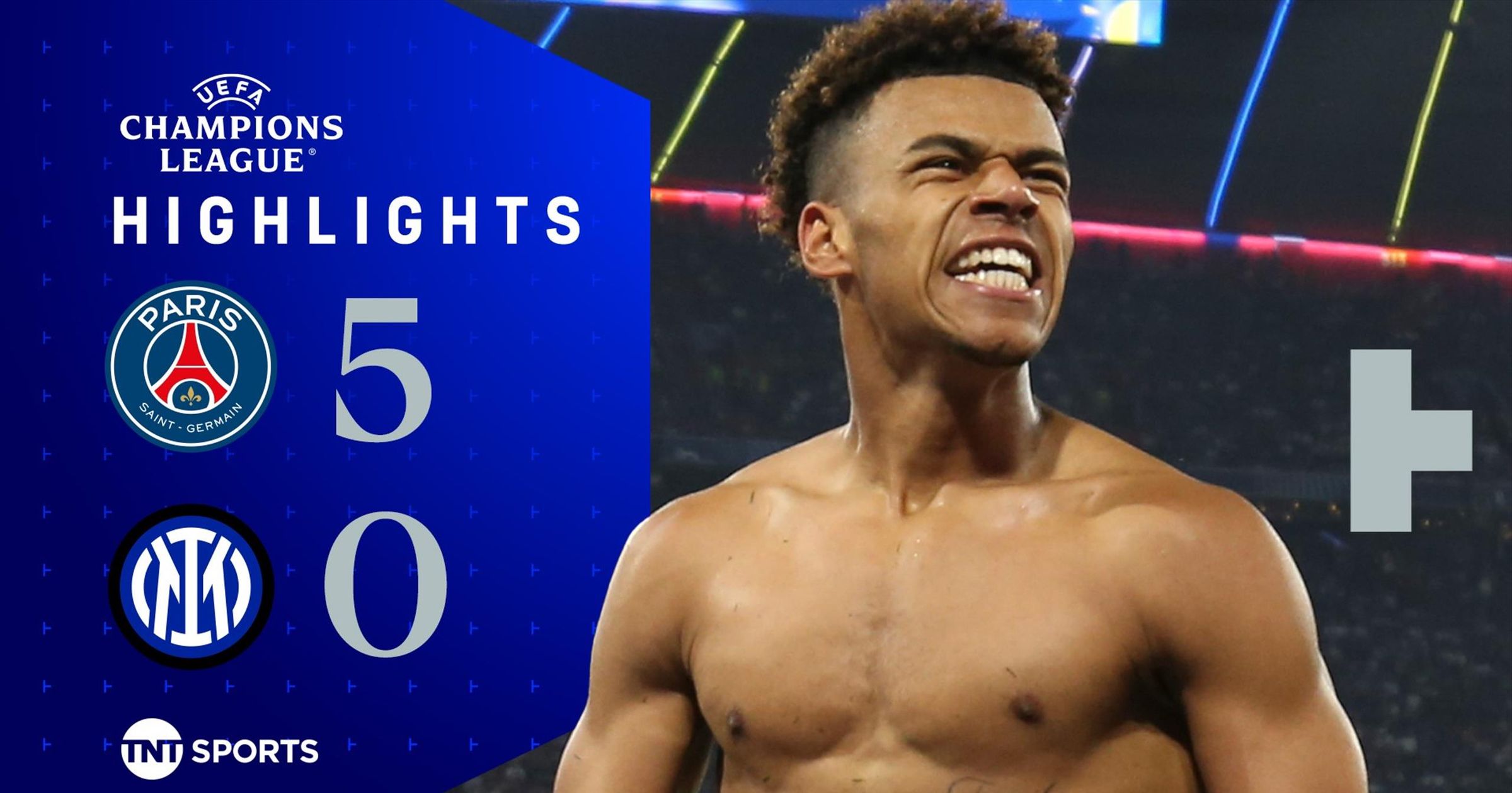 Champions League Highlights: le PSG rampant a frappé Inter pour cinq en Finale de la Ligue des champions en 200: 05: 30 | Hier à 22h30
