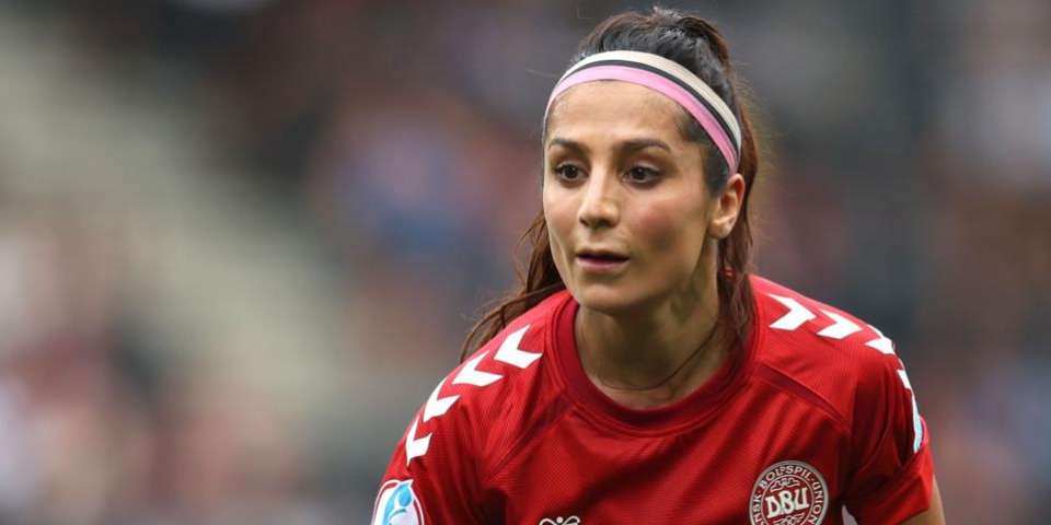 Nadim née en Afghan dans le Danemark Squad for Euros