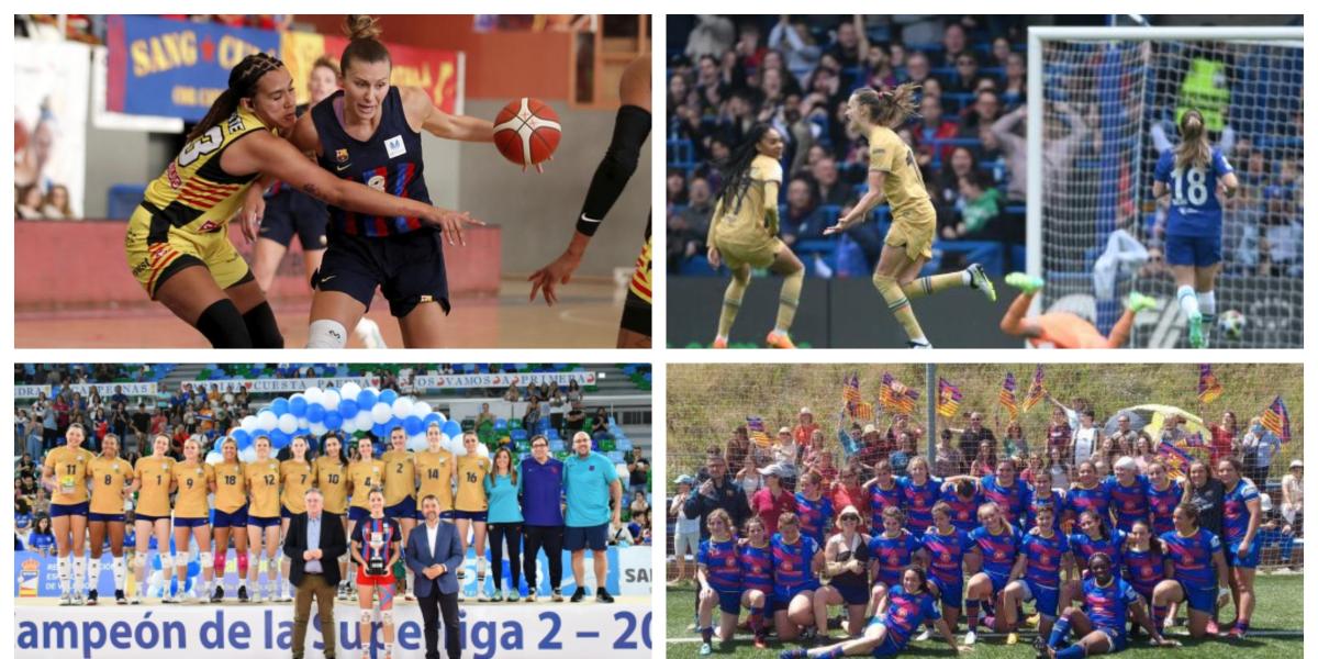 Success Weekend dans le centre sportif féminin du Barça