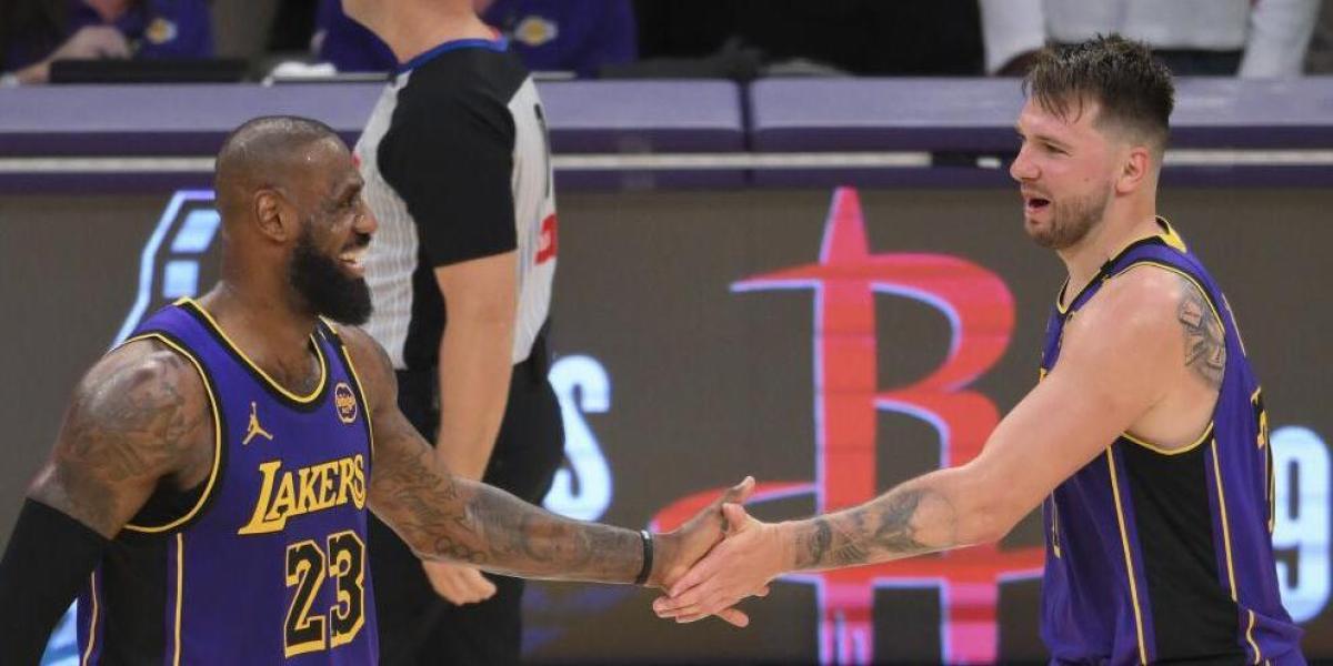 La différence entre le basket-ball européen et américain pour Luka Doncic et LeBron James