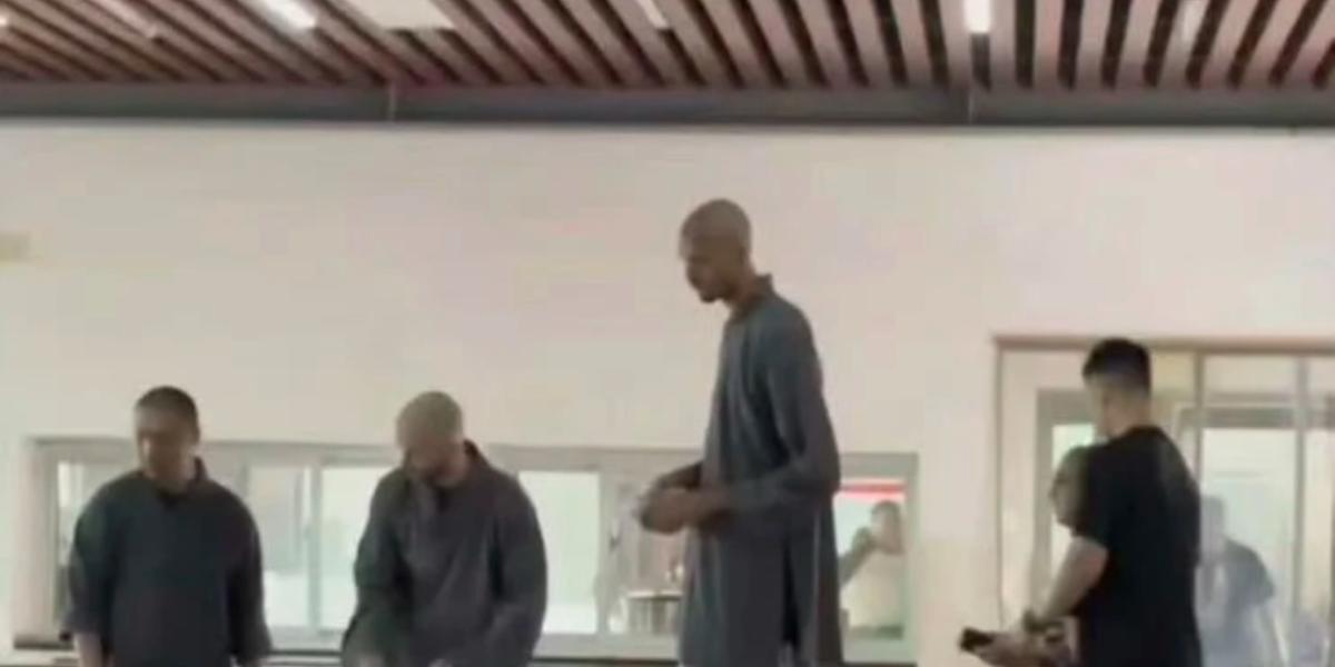 C'est ainsi que Wembanyama s'entraîne dans sa nouvelle vie de moine
