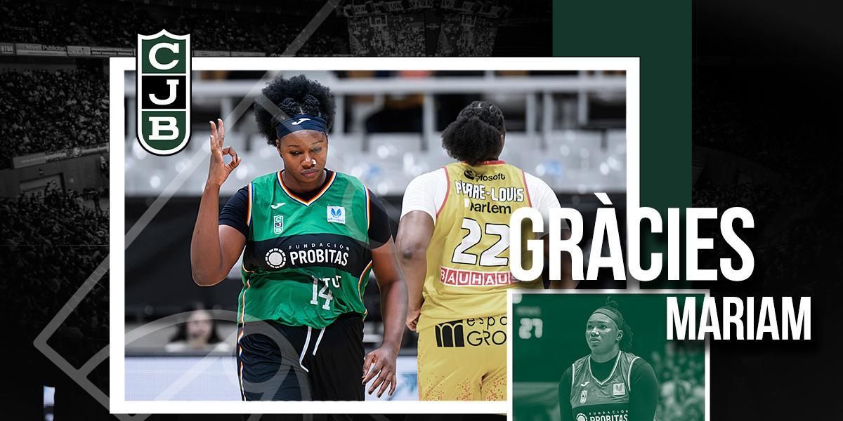 Pivot Mariam Couly ne continuera pas dans le Jovenut la saison prochaine