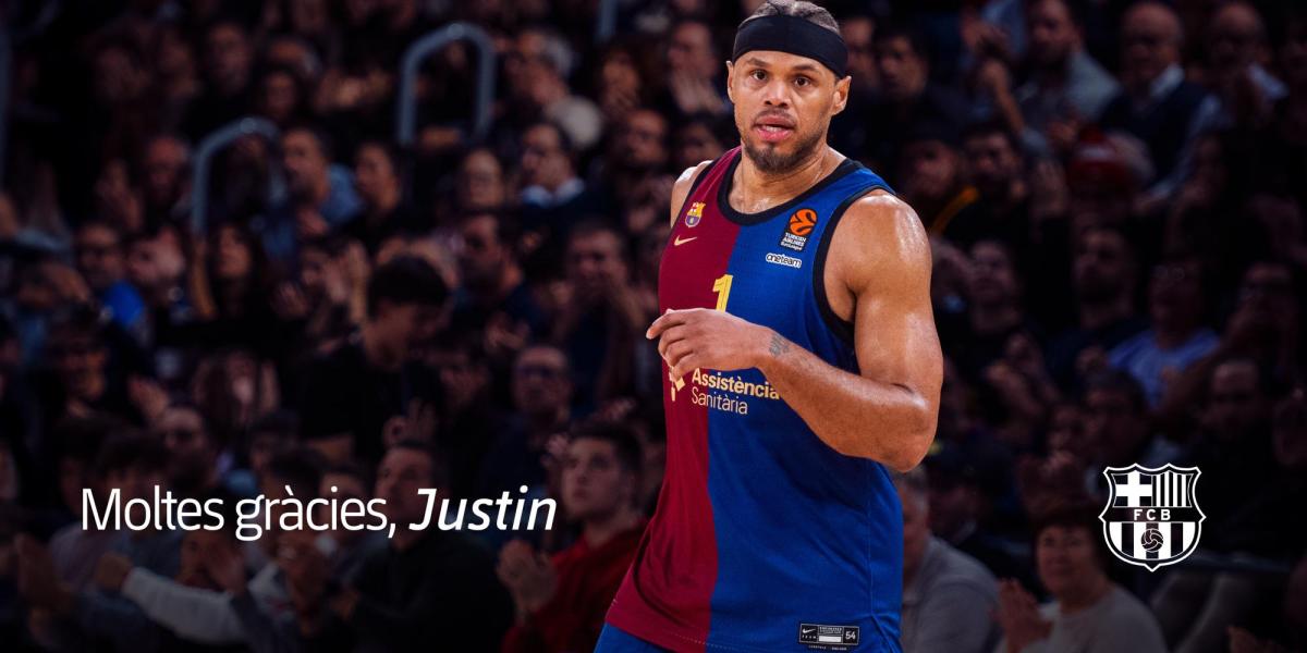 Le Barça confirme le départ de Justin Anderson, qui se présentera à une autre équipe de l'Euroleague