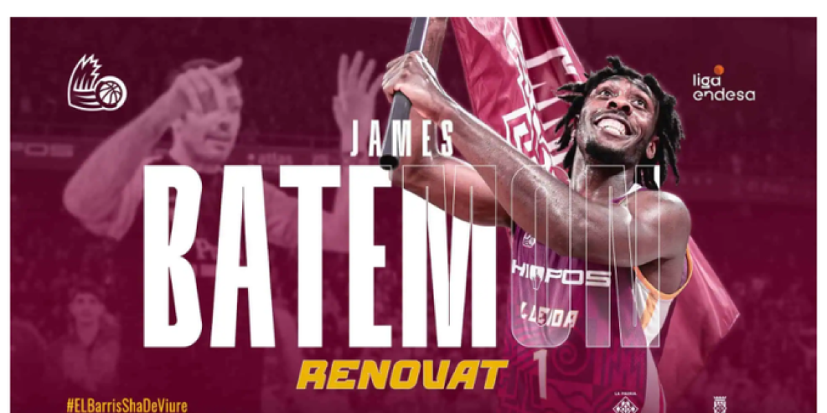 James Batemon renouvelle avec Lleida et Agustín Ubal Hiotos arrive à Nou Congest