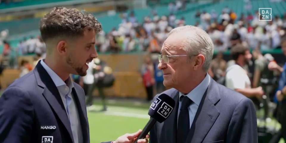Le président du Real Madrid Florentino Perez et le chef de la Liga s'affrontent sur la Coupe du monde du club