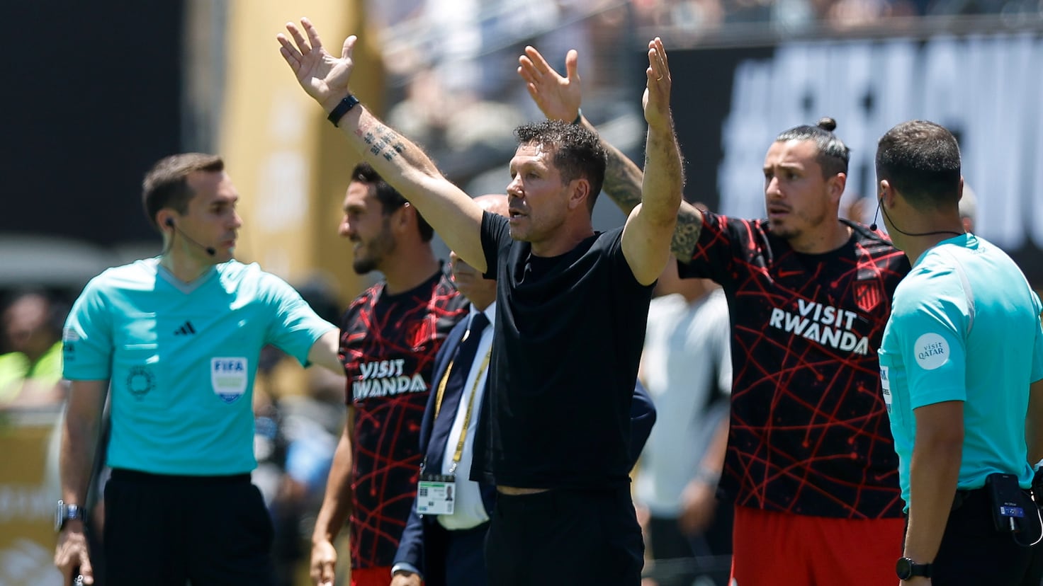 Simeone: “J'ai vu une équipe qui voulait, mais ne pouvait pas”