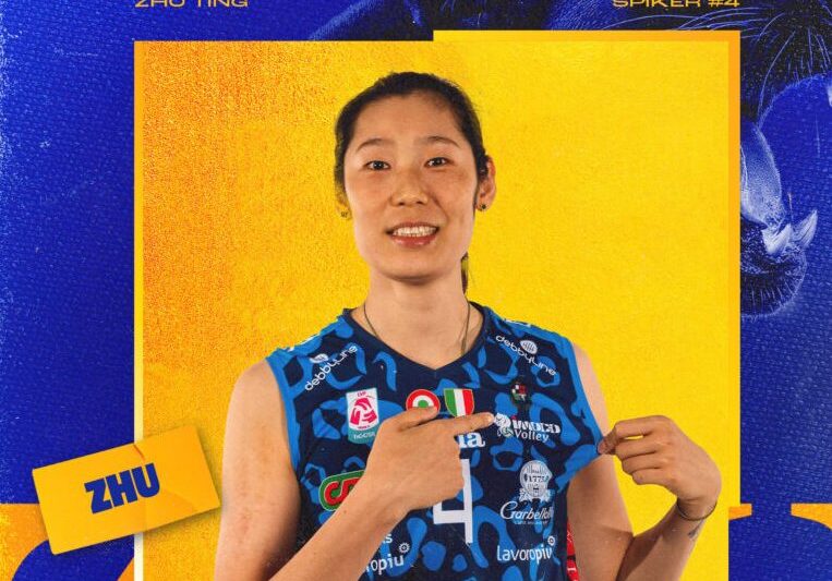 WorldOfvolley :: Ita W: Zhu Ting s'étend avec Imoco Conegliano