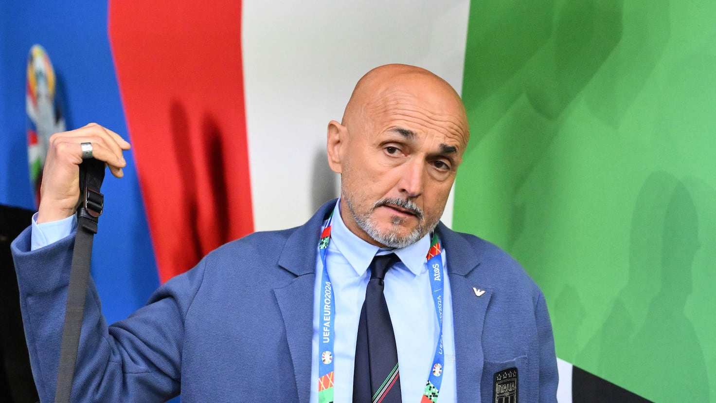 L'Italie est un polvorín: spalletti, tiré