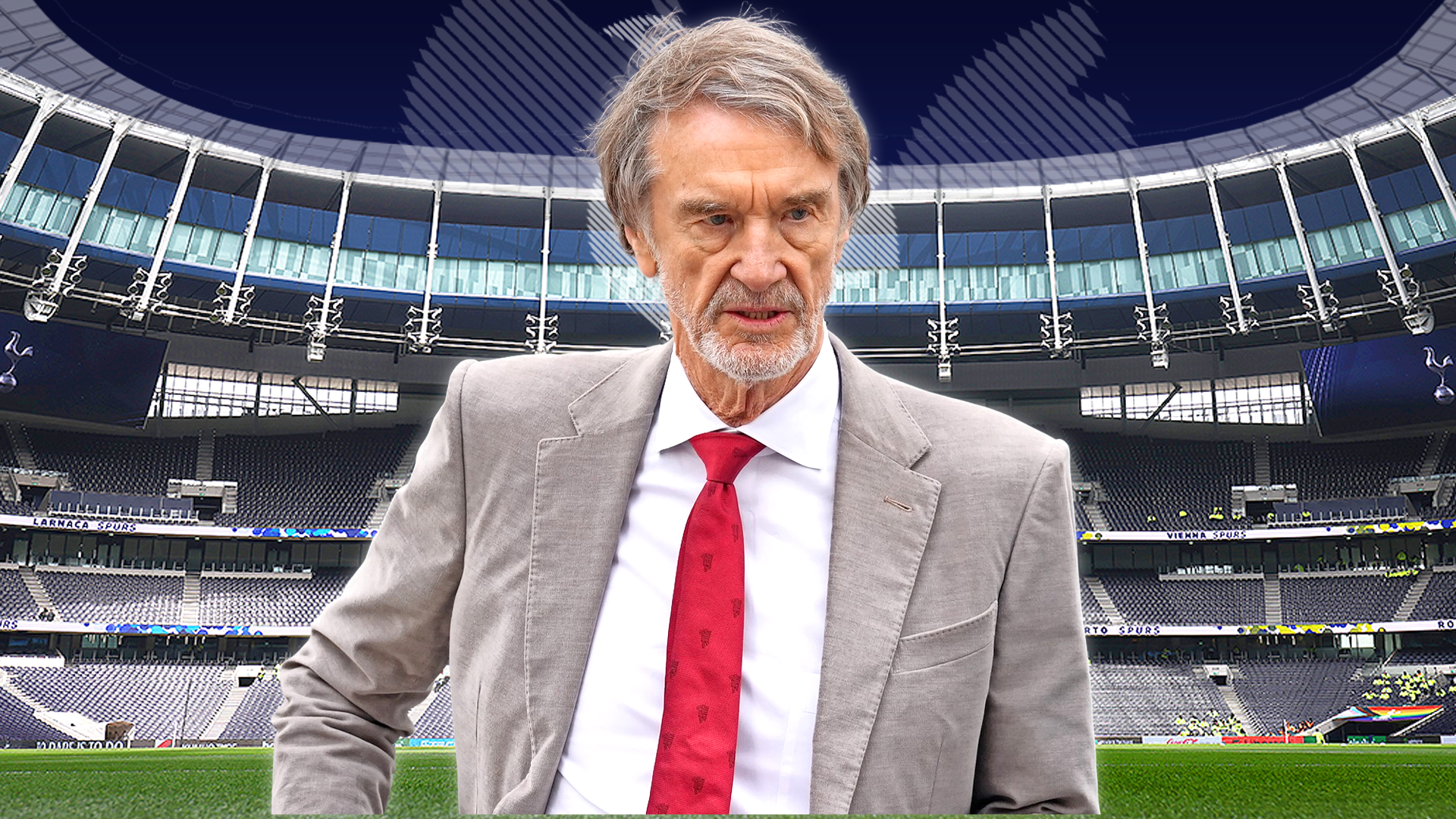 Le chef de l'homme Utd, Sir Jim Ratcliffe, a verrouillé la bataille juridique avec Tottenham pour un accord de parrainage de plusieurs millions de personnes