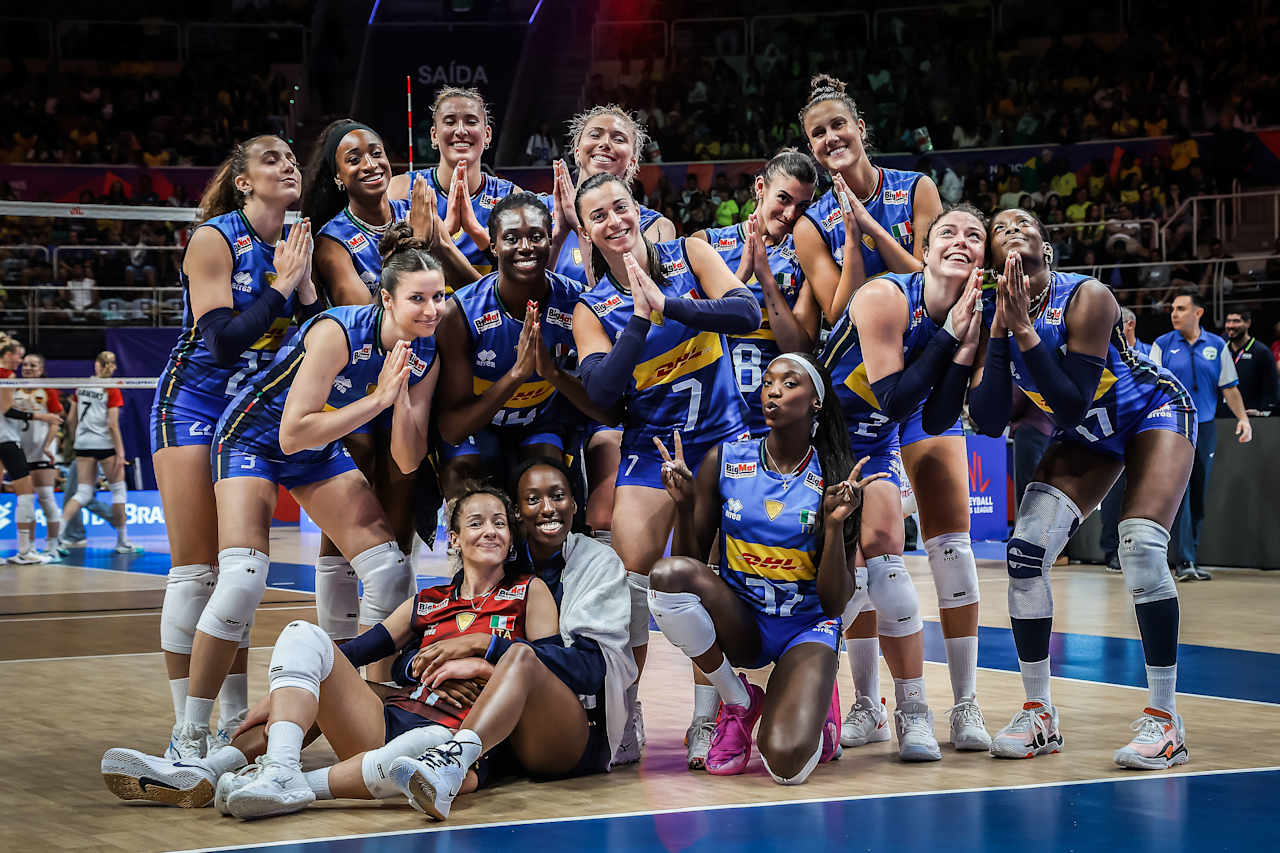 WorldOfvolley :: VNL W: Antropova éclate alors que l'Italie downs l'Allemagne à Rio