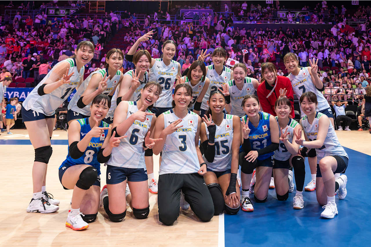 WorldOfvolley :: VNL W: Japan prend le commandement à Ottawa avec le troisième balayage VNL