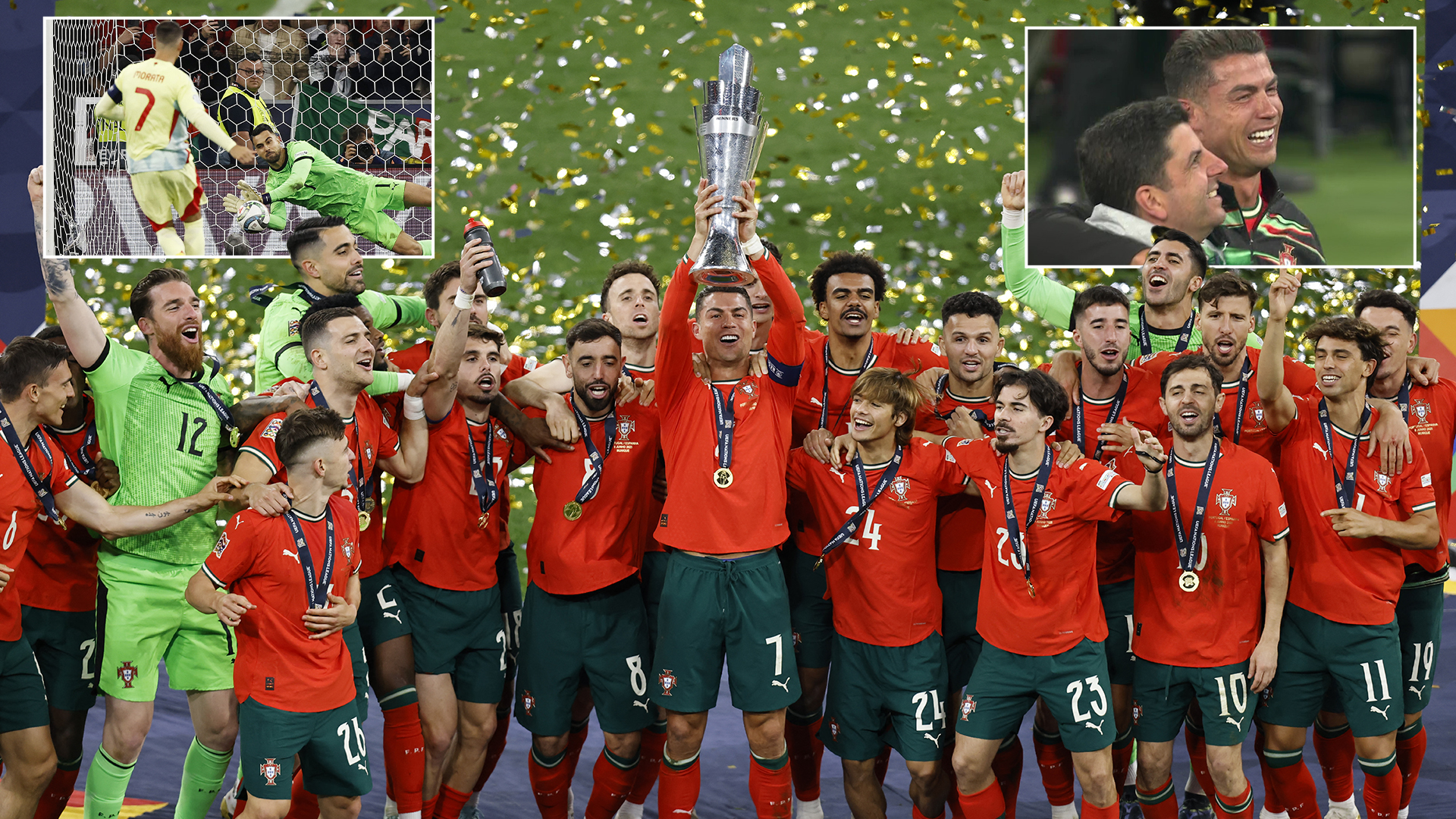 Portugal 2 Espagne 2 (5-3 stylos): Tearful Cristiano Ronaldo, 40 ans, remporte le troisième trophée international alors que Morata manque la pénalité