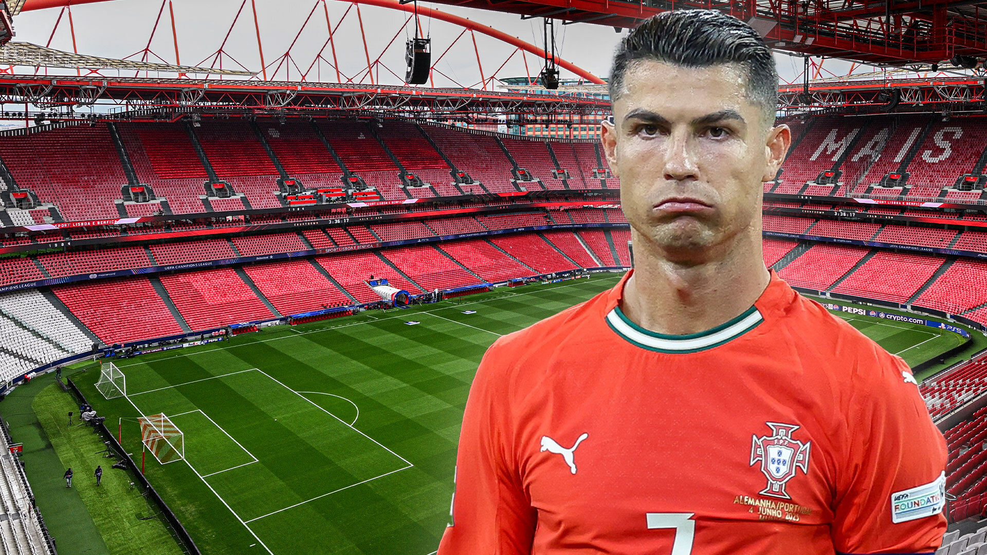 Les géants de la Ligue des champions pourraient être frappés avec une interdiction du stade de trois mois pour avoir refusé de laisser Cristiano Ronaldo y jouer