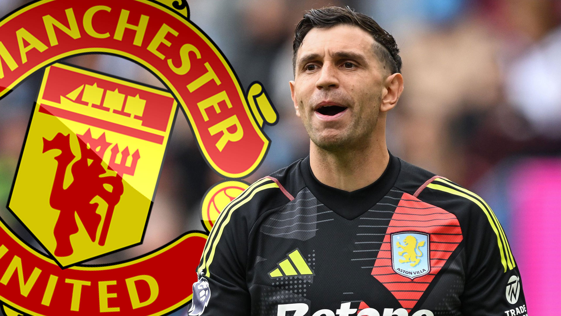 Aston Villa Drop Insonce Emi Martinez est prévu pour le transfert de l'homme UTD avec les conférences des clubs sur le mouvement '