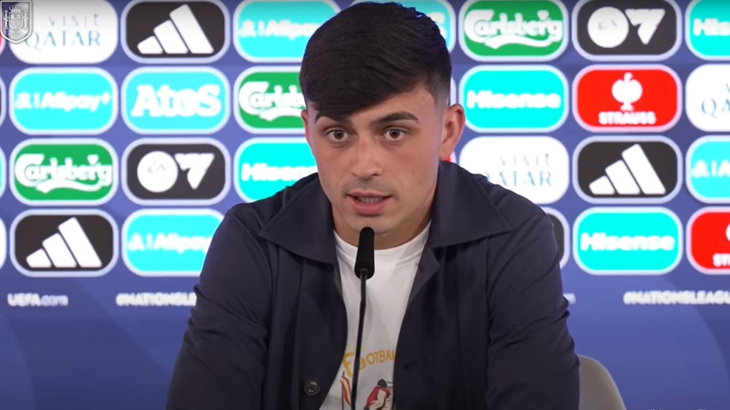 Pedri: “Luis Enrique ou la fontaine? C'est comme choisir papa ou maman”