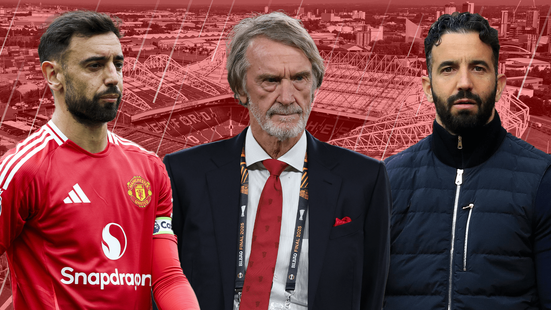 Sir Jim Ratcliffe et Ruben Amorim «Sur Collision Course pour d'énormes retombées si Bruno Fernandes est vendu dans la fenêtre de transfert»