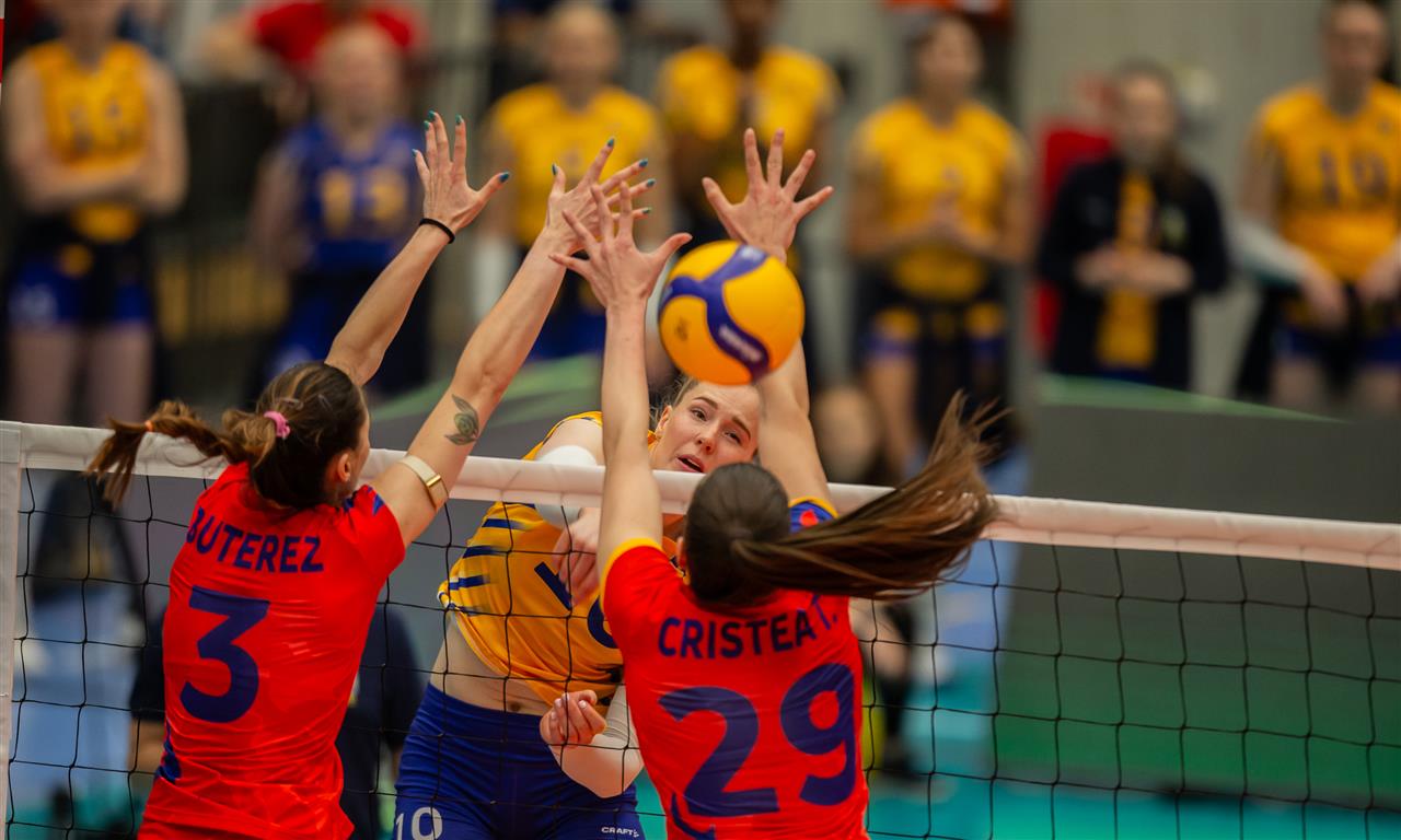 WorldOfvolley :: CEV GL W: invaincu et inégalé: la Roumanie, la Slovénie et l'Ukraine brillent en ouvre de la Golden League