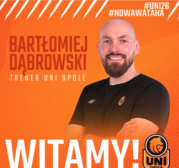 WorldOfvolley :: Pol in Uni Opole accueille le nouvel entraîneur-chef Bartłomiej Dąbrowski
