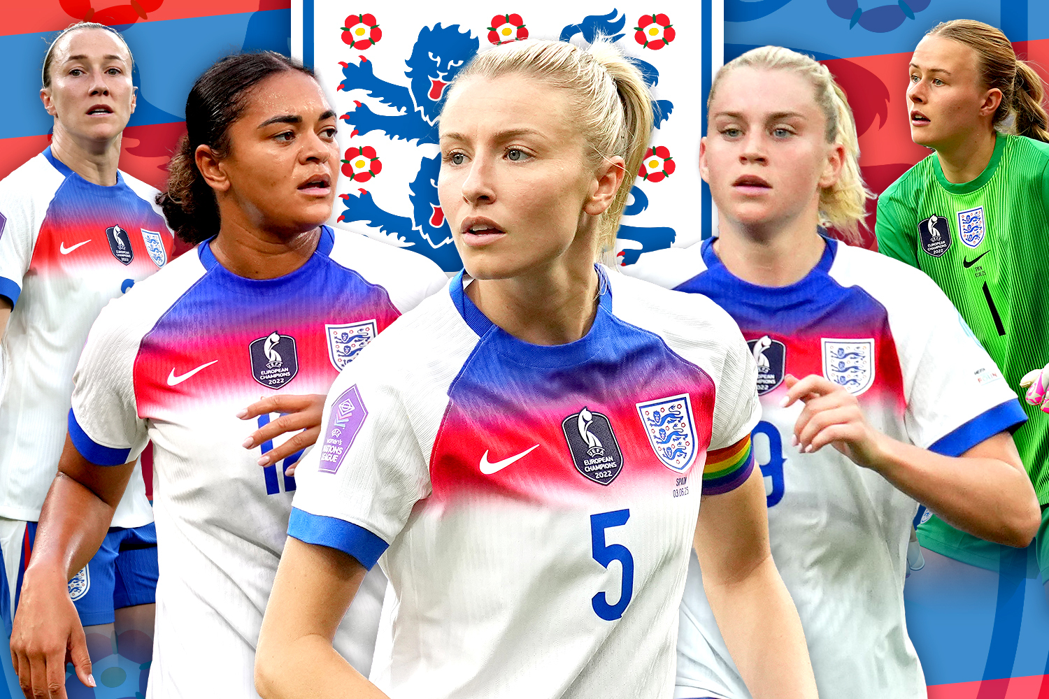 Les lionnes d'Angleterre annoncent l'escouade pour l'Euro 2025 après que Sarina Wiegman a été secouée par trois retraits quelques jours avant