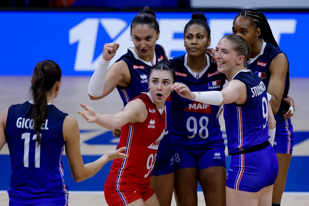 WorldOfvolley :: Vnl W: France victorieux aux Pays-Bas