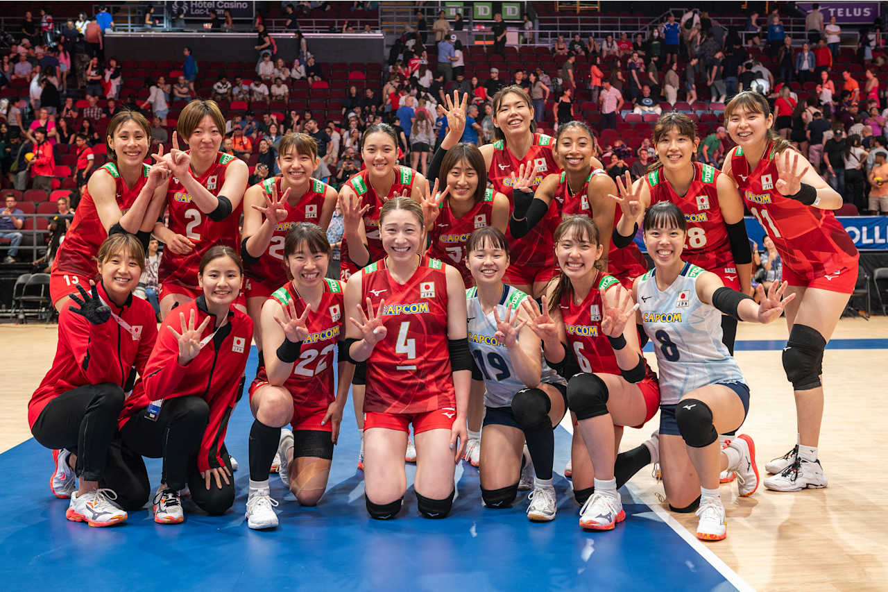 WorldOfvolley :: VNL W: Japon sans faille au sommet du classement VNL 2025 après la semaine 1