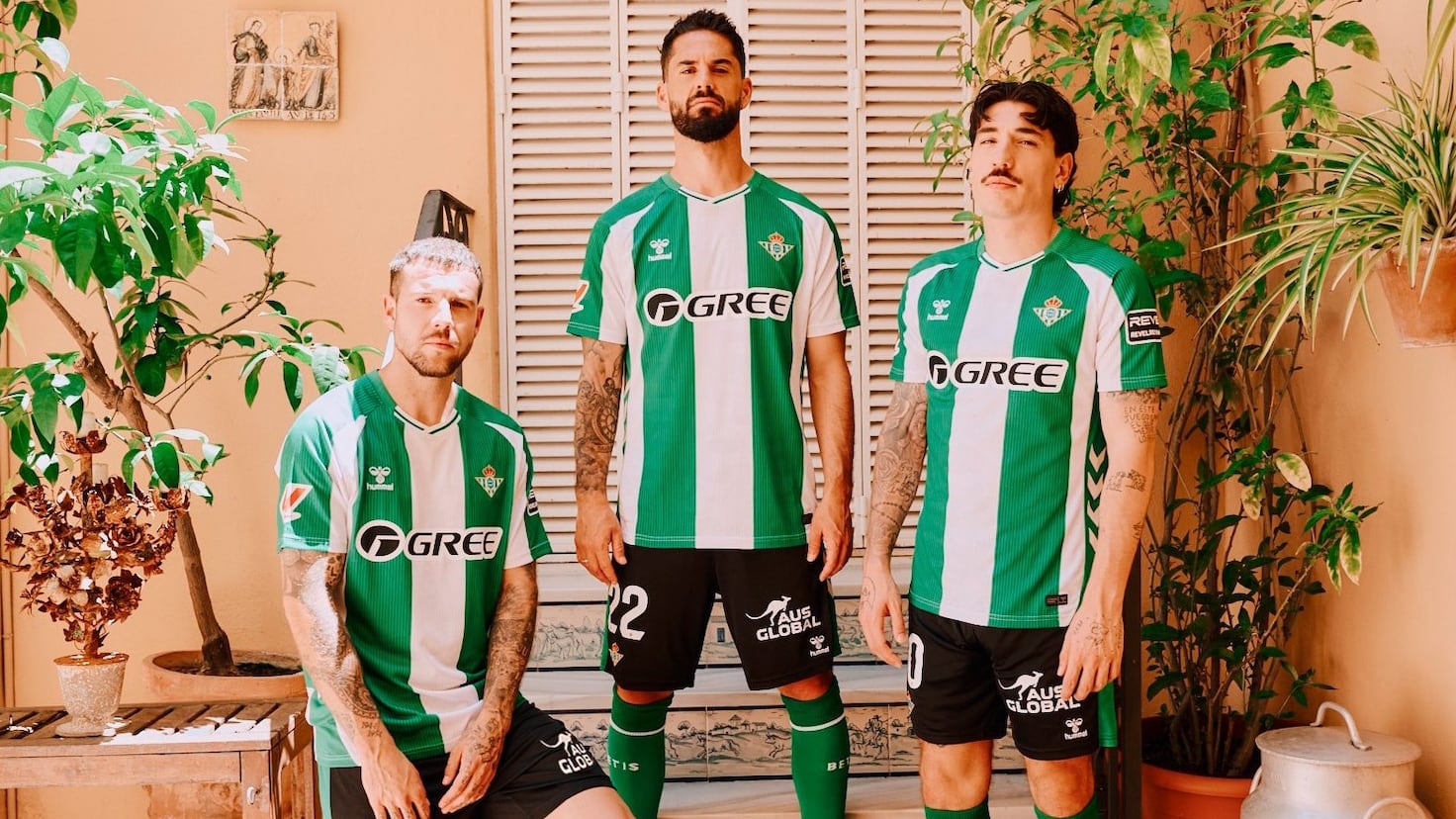 ISCO présente l'équipement de Betis ainsi que d'autres légendes
