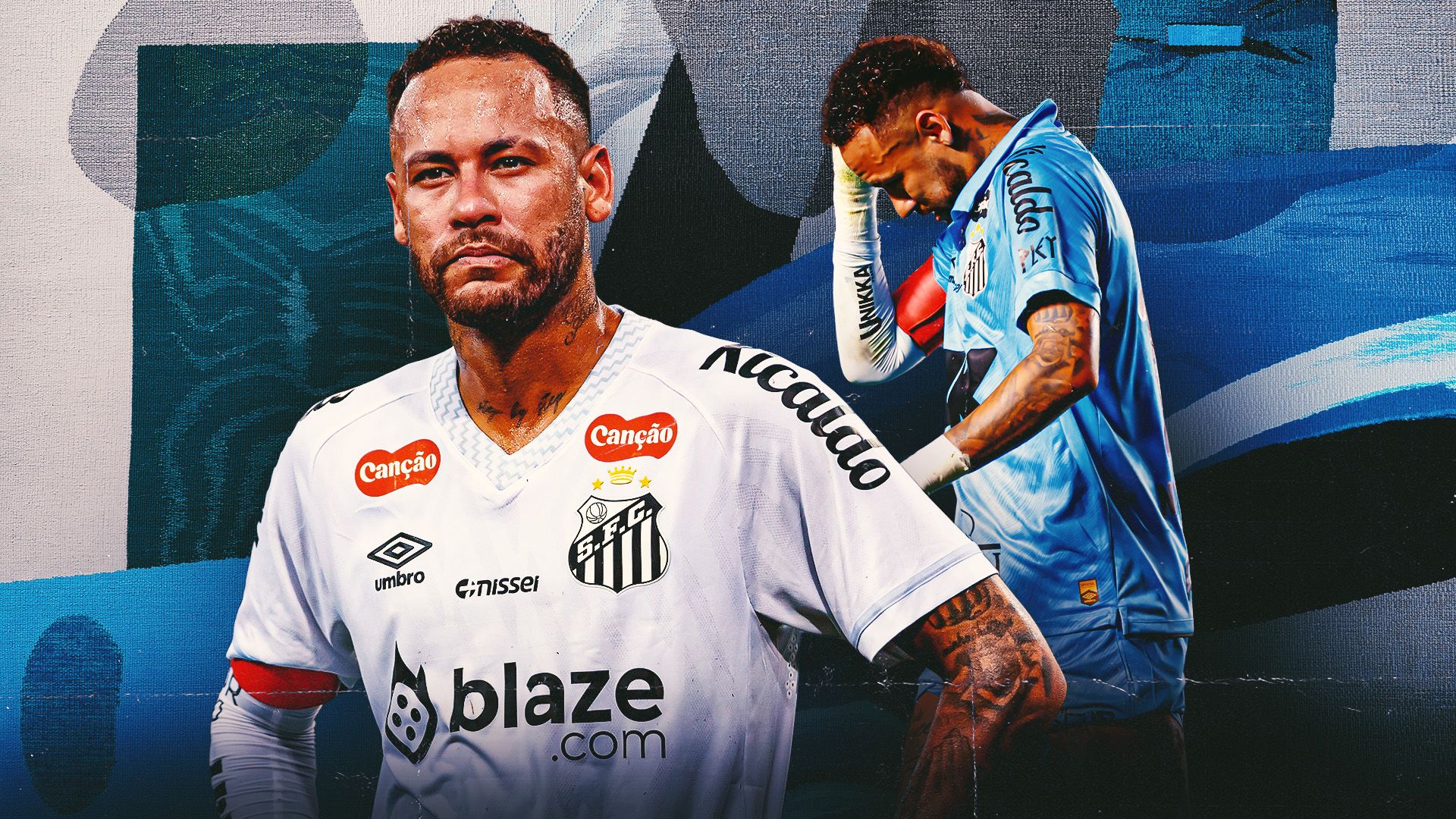 Quoi de suite pour Neymar? L'ex-étoile de Barcelone manquant d'options avec désespérément la tentative de «main de Dieu» pour plafonner le deuxième sort de Santos désastreux