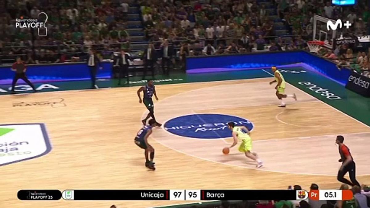 Une casquette historique de Kam Taylor fulmina le Barça et met l'unicaja en demi-finale