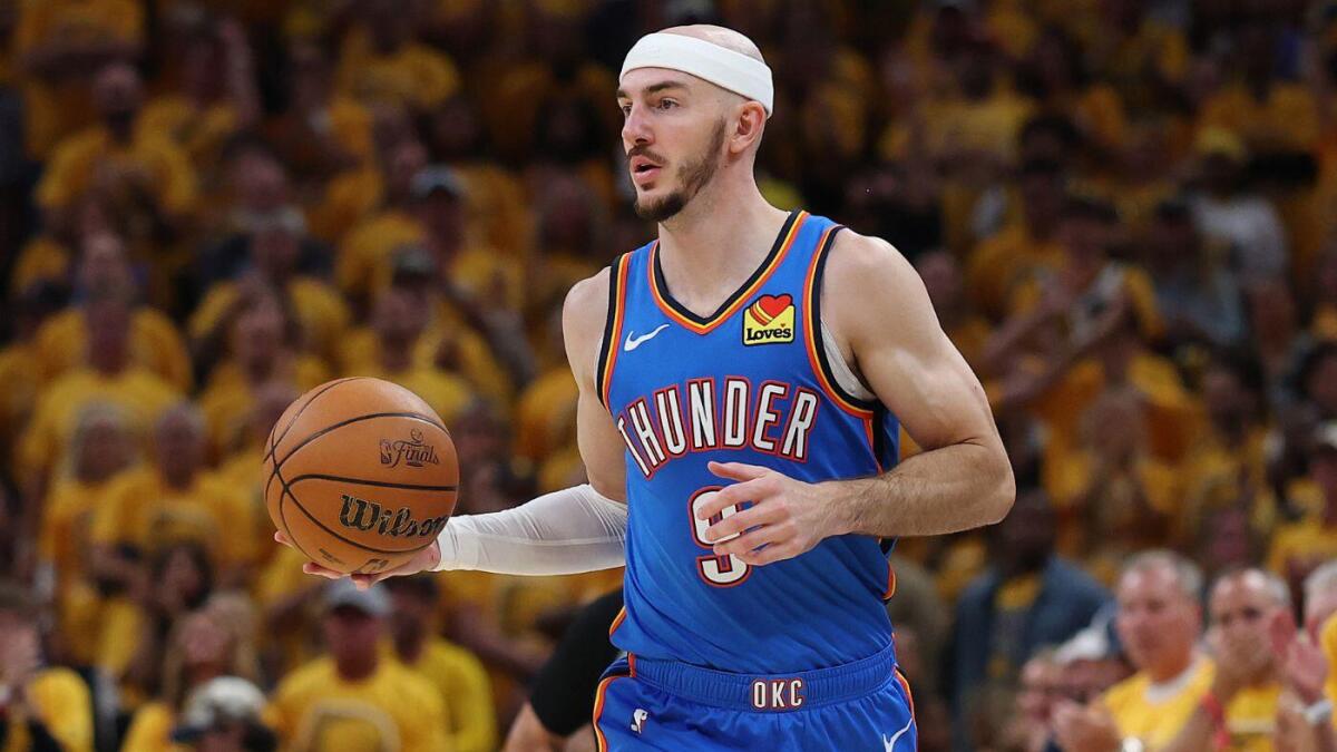Comment Alex Caruso de Thunder a fait l'histoire de la finale de la NBA lors de la victoire du match 4 contre Pacers