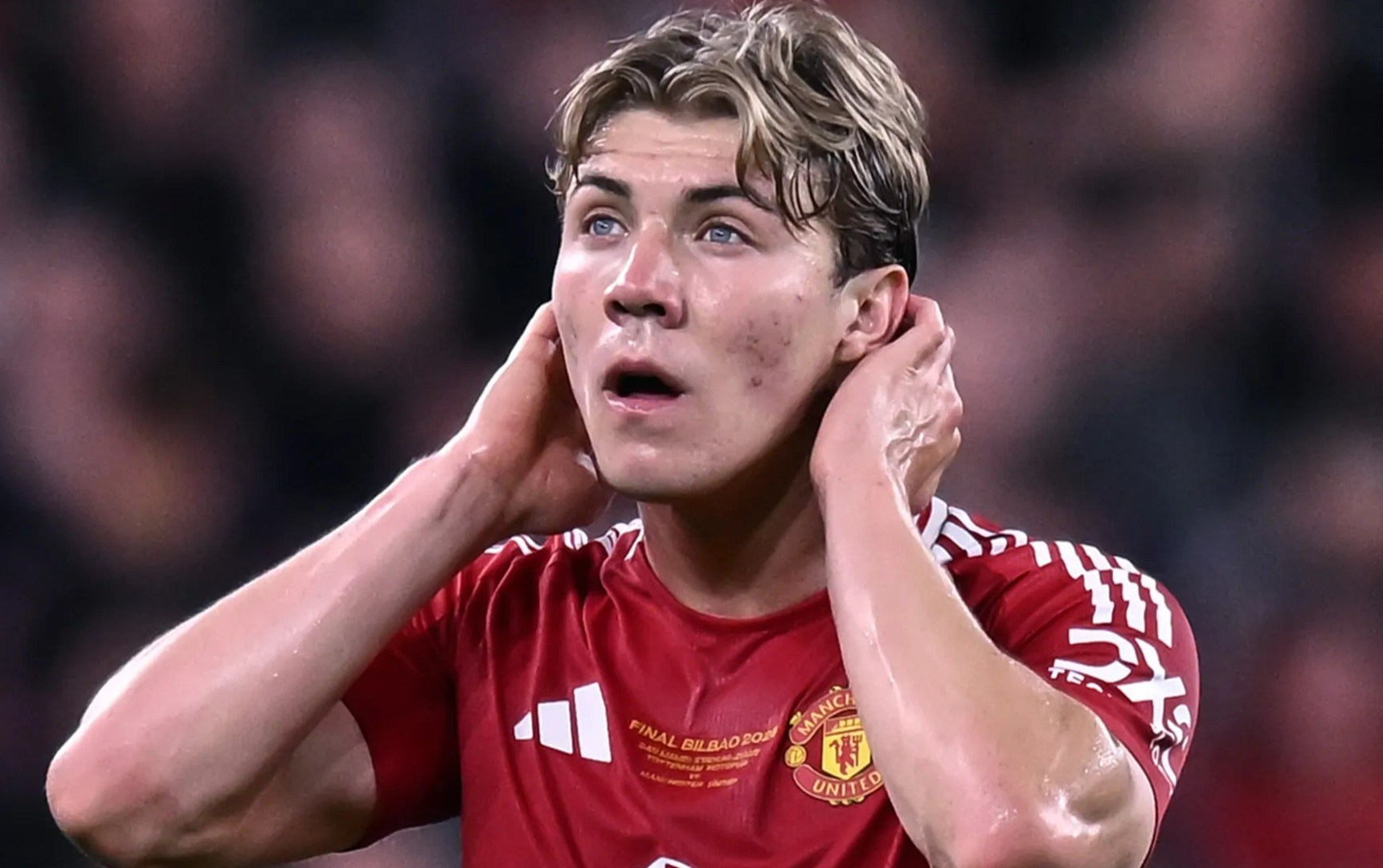 “ Je connais les faits '' – Rasmus Hojlund brise le silence sur les rumeurs de sortie de l'homme UTD alors que les géants de la Ligue des champions alignent le transfert