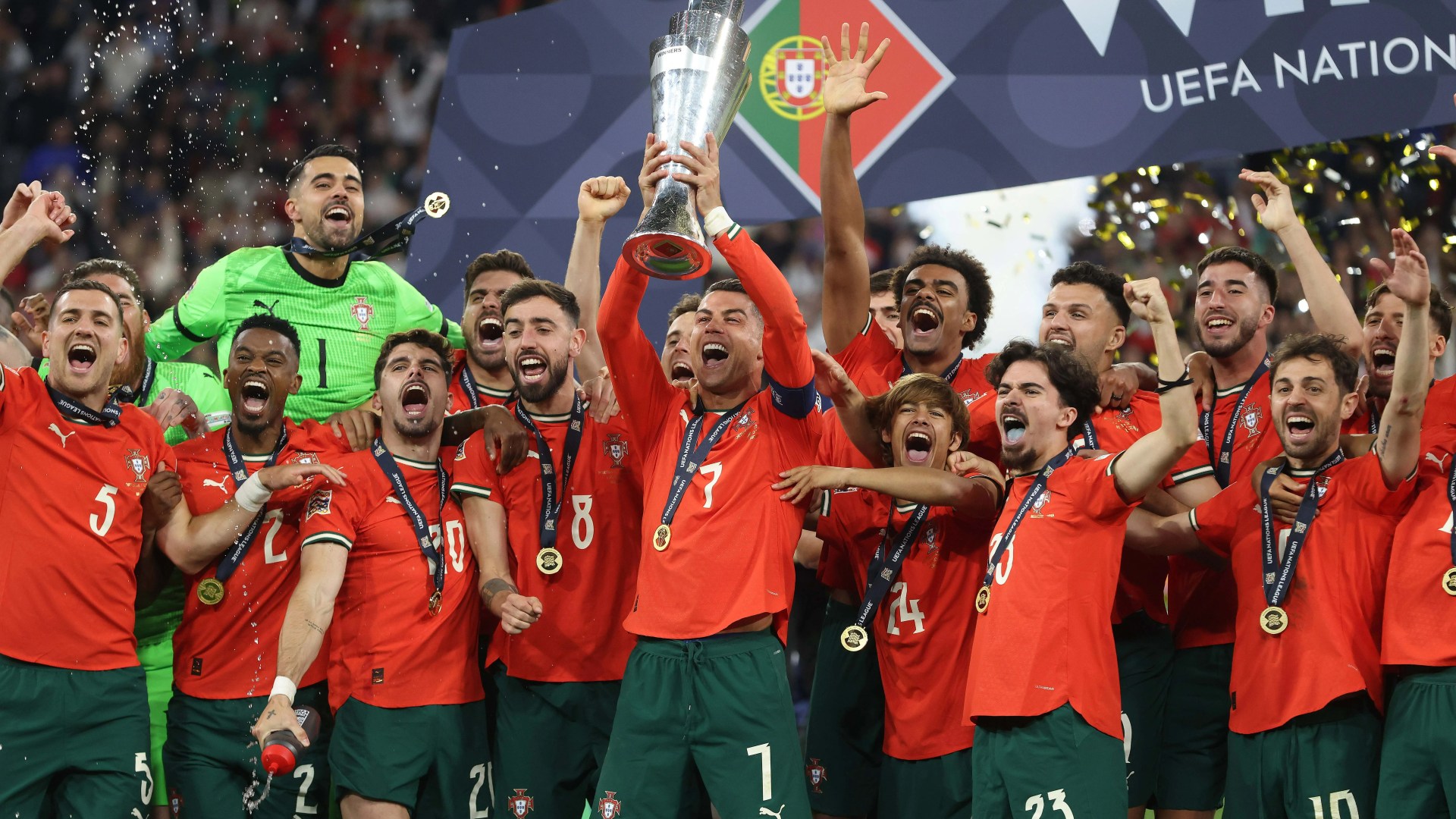 Portugal 2 Espagne 2: (5-3 sur les stylos) Résultat en direct: Ronaldo et Co Secure Nations League Titre après épopé