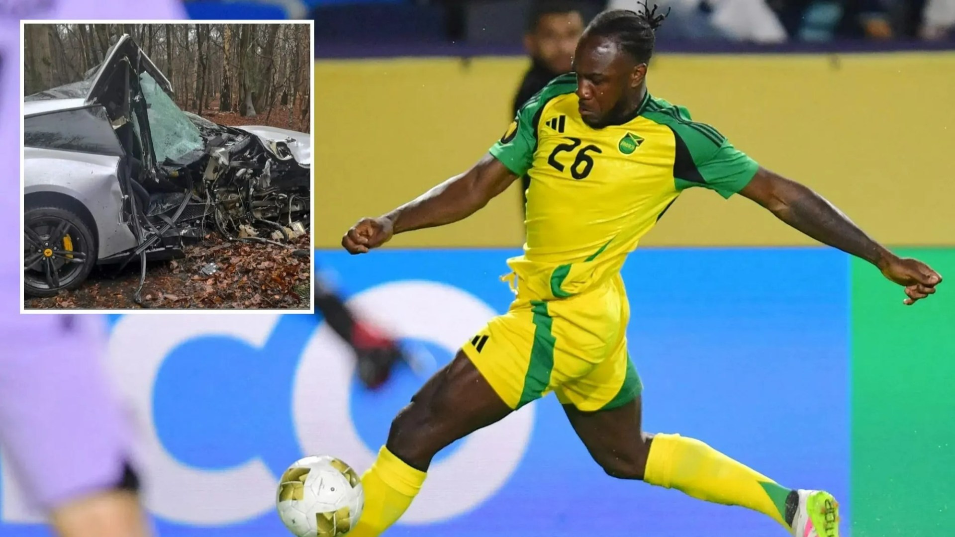 Michail Antonio joue le premier match à peine six mois après le crash de la mort de la mort de la mort qui “ complètement brisé ''
