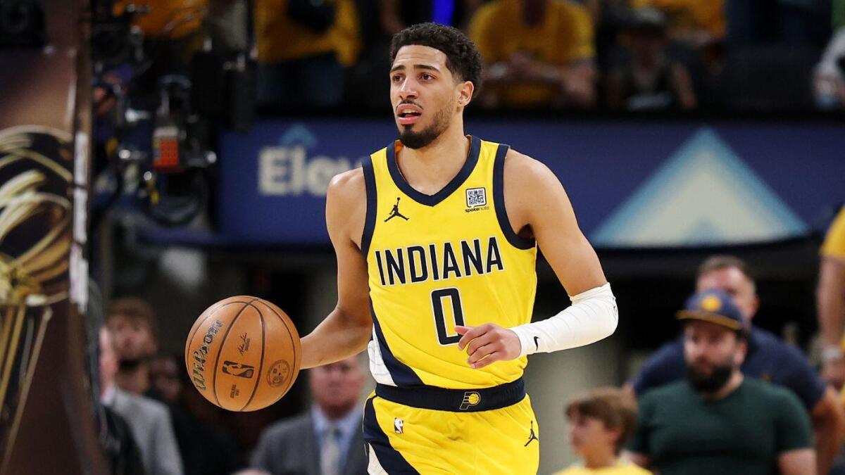 Blessure de Tyrese Haliburton: Pacers's Star Guard jouera dans la finale de la NBA GAME 6 malgré la tension du veau