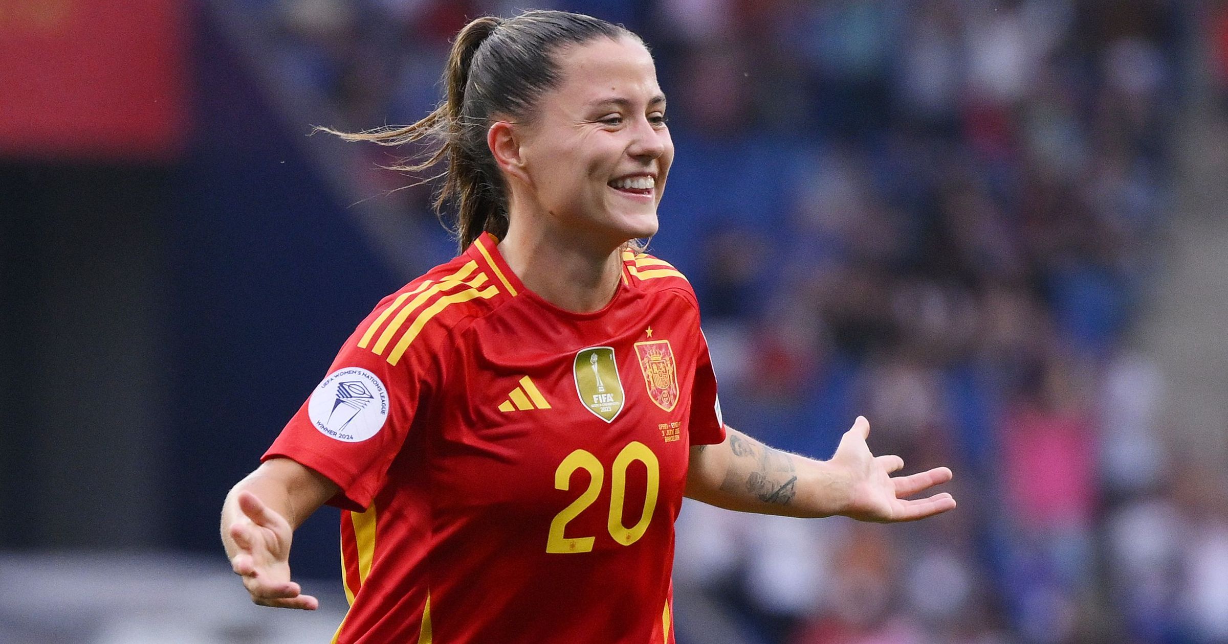 Espagne 2-1 Angleterre: Lionesses Laisse la demi-finale de l'UEFA Women's League se glisser sous le nom de Claudia Pina Double Seals La Roja