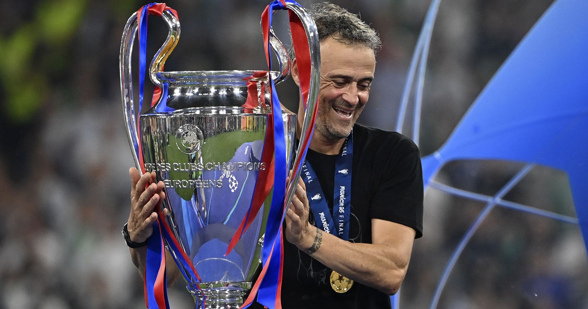 Le patron de Paris Saint-Germain, Luis Enrique