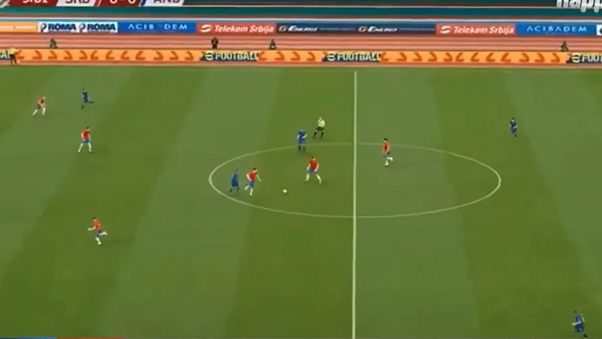 La chaîne de télévision diffuse le jeu vidéo Faits saillants de la qualification de la Coupe du monde dans une erreur embarrassante