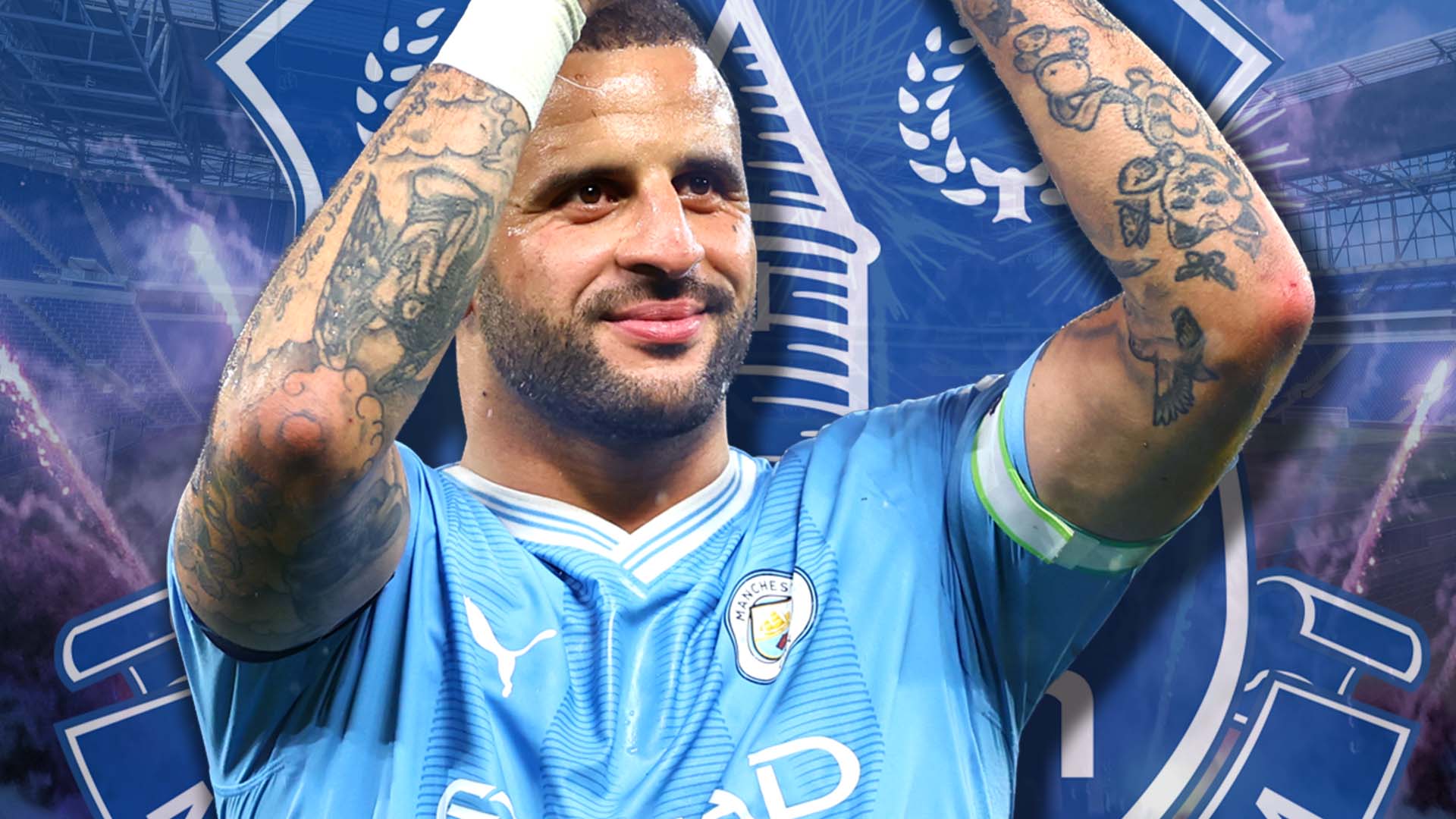 Kyle Walker accepte Sensational Switch à Everton avec la carrière de Man City de l'Angleterre Star maintenant terminée