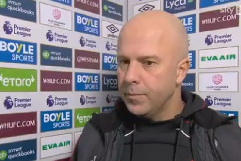 Arne Slot explains decision to bench Mohamed Salah for Liverpool’s game against West Ham United