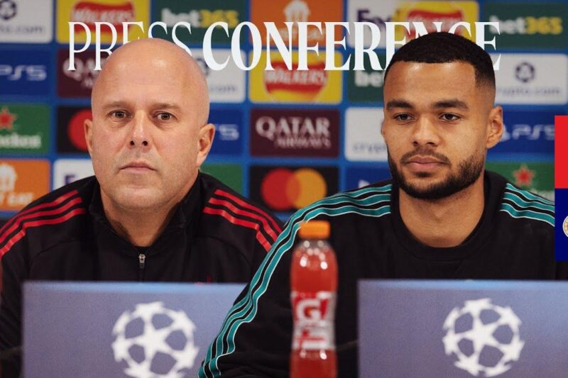 On demand: Watch Arne Slot and Cody Gakpo’s pre-PSV press conference
