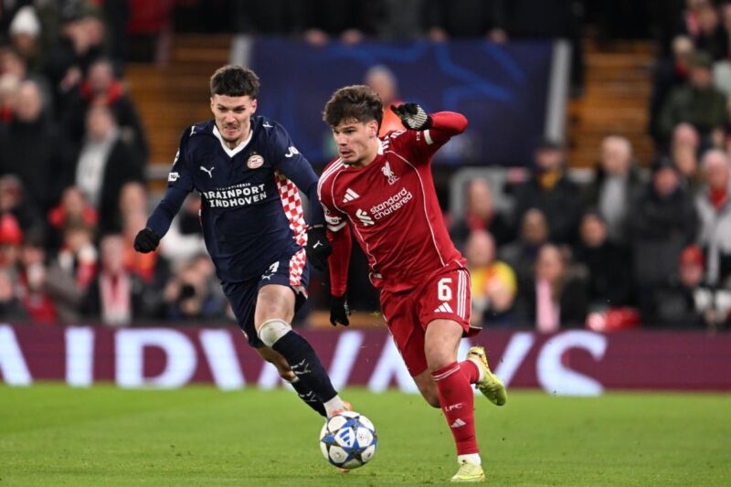 Liverpool 1-4 PSV Eindhoven: Watch extended match action and full replay