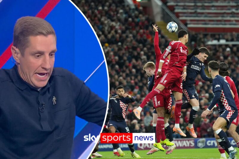 Liverpool vs PSV: Michael Dawson stunned as Virgil Van Dijk gives away blatant penalty